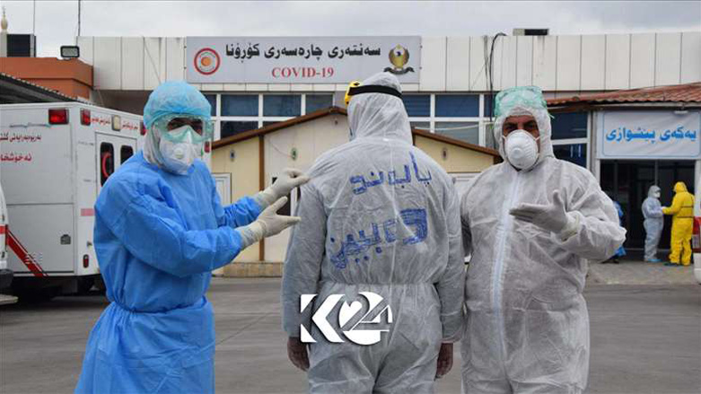 تسجيل 8 وفيات و187 اصابة جديدة بكوردستان خلال 24 ساعة